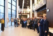 Photo of Wernisaż wystawy uczniów i absolwentów Ekonomika w Mediatece 800-lecia