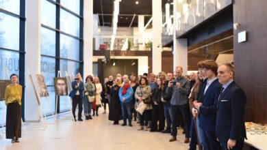 Photo of Wernisaż wystawy uczniów i absolwentów Ekonomika w Mediatece 800-lecia