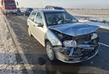 Photo of Zderzenie Audi i Skody w Longinówce na DK91