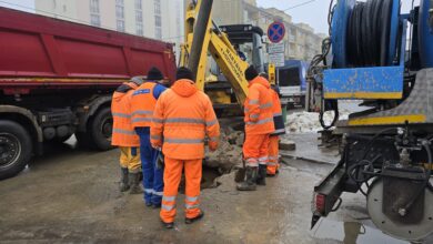 Photo of Awaria wodociągu na ulicy Targowej. Trwają prace naprawcze