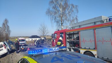 Photo of Dwie osoby ciężko ranne po wypadku w Podolinie. W sumie poszkodowanych jest sześć osób