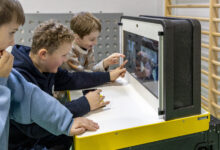 Photo of Matematyczna wystawa Kopernika odwiedziła Piotrków