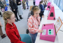 Photo of Naukobus z Centrum Nauki Kopernik odwiedził Łęki Szlacheckie