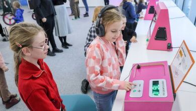 Photo of Naukobus z Centrum Nauki Kopernik odwiedził Łęki Szlacheckie