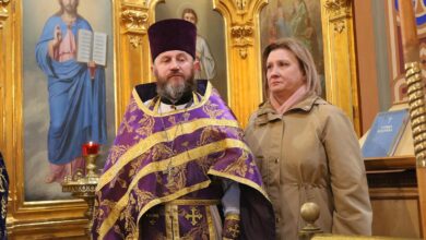 Photo of Łzy wzruszenia w piotrkowskiej cerkwi. Ks. Jan Jakimiuk żegna się z parafią po 26 latach