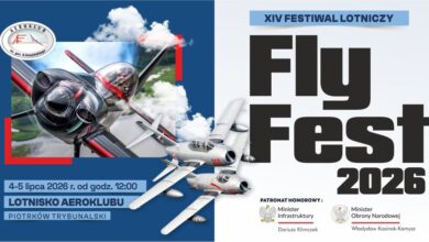 Photo of Podniebne akrobacje i ryk silników. Nadchodzi XIV edycja FLY FEST w Piotrkowie!