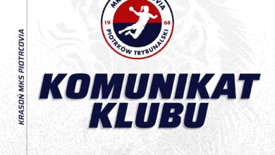 Photo of Piotrcovia wydaje oświadczenie w sprawie chorej zawodniczki