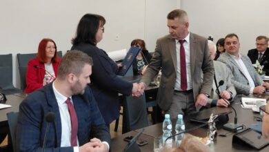 Photo of Rada Gminy Moszczenica w pełnym składzie