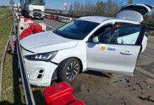 Photo of Zderzenie dwóch samochodów na S8. Droga w kierunku Wrocławia była całkowicie zablokowana