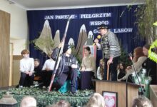 Photo of Uroczysty Dzień Patrona w Szkole Podstawowej im. św. Jana Pawła II w Gazomi