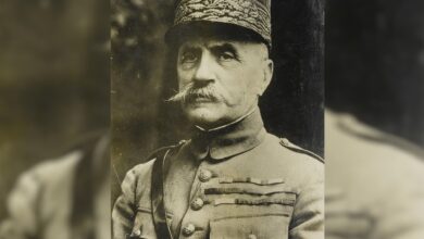 Photo of Ferdynand Foch Marszałek Francji, Wielkiej Brytanii i Polski w Piotrkowie