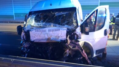 Photo of Zderzenie busa z TIRem. Na szczęście obyło się bez ofiar