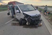 Photo of Wypadek busa na autostradzie A1. Sześć osób uniknęło tragedii pod Piotrkowem