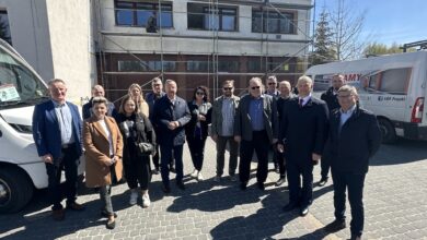 Photo of Strażnica OSP w Wolborzu zmienia się w oczach. Radni sprawdzili postępy prac