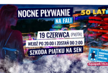 Photo of Nocne Pływanie na Fali: 6 godzin zabawy w cenie 1