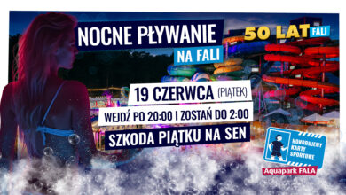 Photo of Nocne Pływanie na Fali: 6 godzin zabawy w cenie 1