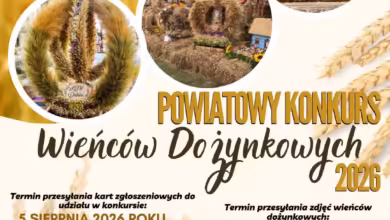Photo of Pokaż piękno tradycji – zgłoś swój wieniec do Powiatowego Konkursu Wieńców Dożynkowych 2026!