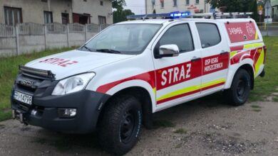 Photo of OSP Moszczenica zyskała nowy wóz strażacki. To potężny samochód terenowy