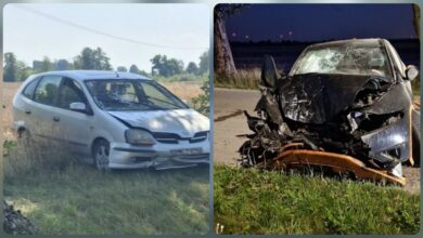 Photo of Pijany, bez butów i z zaklinowaną nogą. Dwie groźne kolizje nietrzeźwych w naszym powiecie