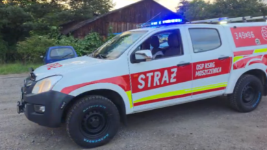 Photo of OSP Moszczenica zyskała nowy wóz strażacki. To potężny samochód terenowy