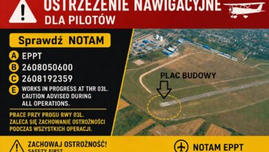 Photo of Szybsze loty i większe bezpieczeństwo. Lotnisko w Piotrkowie Trybunalskim zyska nową drogę kołowania