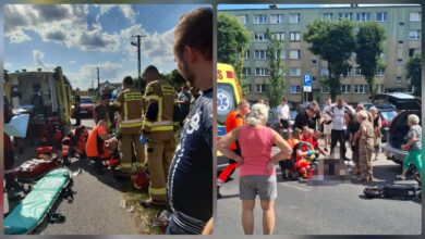 Photo of Groźny piątek na drogach. W Piotrkowie wypadek z udziałem hulajnogi, a w gminie Grabica z motocyklistą