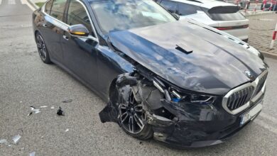 Photo of Zderzenie BMW i MG w centrum Piotrkowa