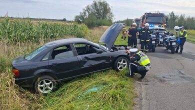 Photo of Pijana 35-latka dachowała pod Krężną. Miała prawie 3 promile alkoholu