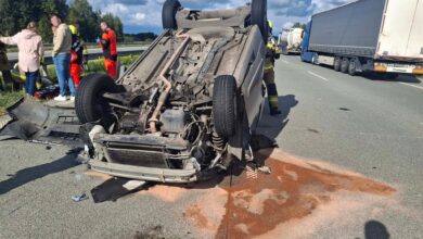 Photo of Dachowanie na autostradzie A1. Trasa w stronę Piotrkowa i Łodzi jest zablokowana