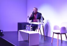 Photo of Kryminalny wieczór w Mediatece. Konrad Chęciński spotkał się z czytelnikami