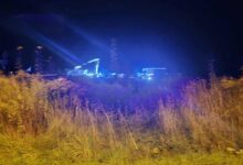 Photo of Nocny pożar garażu przy ul. Podbratek w Piotrkowie. Straty szacowane na 800 tysięcy złotych
