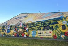 Photo of „Gmina Aleksandrów – wspólnota, tradycja, gościnność” – kolorowy mural powstał w Starej