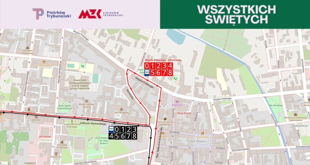 Jak pojadą autobusy MZK w czasie Wszystkich Świętych?