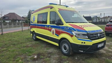 Photo of Nowy ambulans rusza do akcji. Ratownicy z Wolborza dostali nowoczesną karetkę