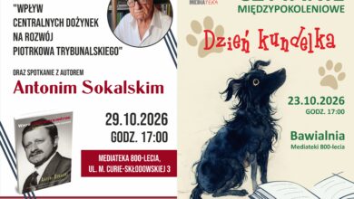 Photo of Co słychać w Mediatece? Spotkanie z byłym prezydentem Piotrkowa i czytanie o kundelkach