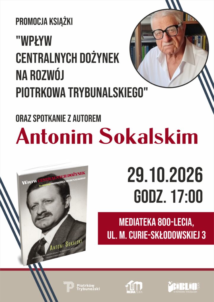 Co słychać w Mediatece? Spotkanie z byłym prezydentem Piotrkowa i czytanie o kundelkach